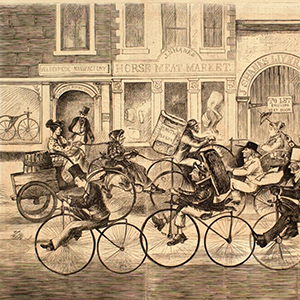 The Velocipede Mania—What It May Come To!
