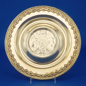 Dish (gilt)