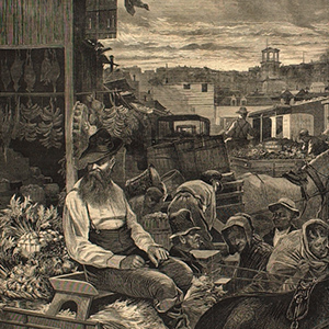 Washington Market, New York, Thanksgiving Time