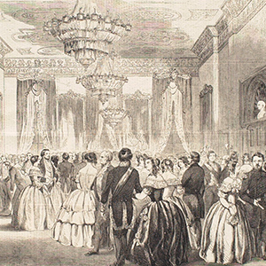 A Presidential Reception at the White House, Washington