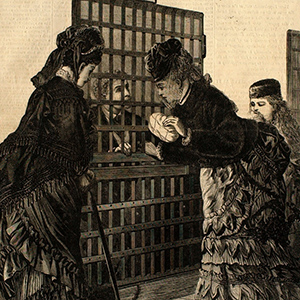 New York City.—Ladies Visiting the "Tombs" with Gifts for the Prisoners