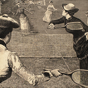 Lawn Tennis in Prospect Park