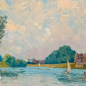 The Thames at Hampton Court