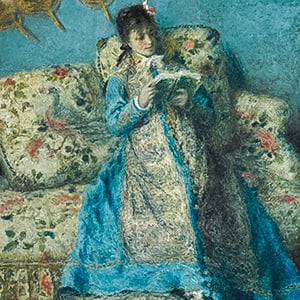 Portrait of Madame Monet (Madame Claude Monet Reading)
