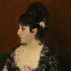 Spanish Woman (Portrait of Eva Gonzalès?)
