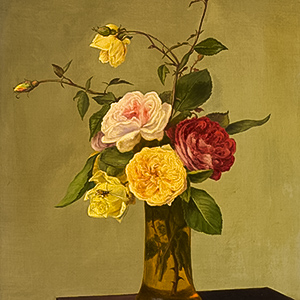 Roses in a Vase