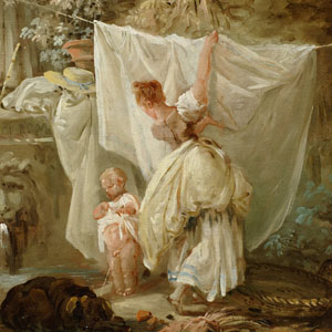 Laundress and Child