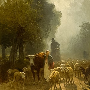 Going to Market on a Misty Morning