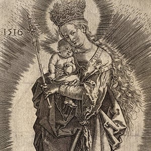 The Virgin on the Crescent with a Sceptre and a Starry Crown