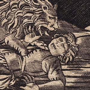 Man Attacked by a Lion