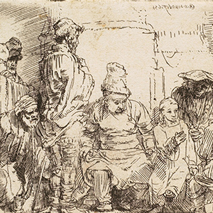 Christ Seated, Disputing with the Doctors
