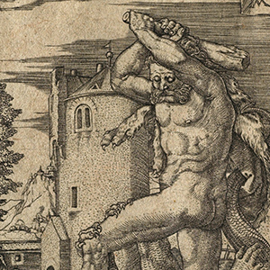 Hercules Killing the Dragon (Il tue le dragon)