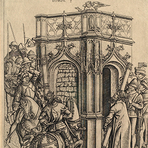 The Emperor Heraclius Brings the Statue of the Holy Cross to Jerusalem
