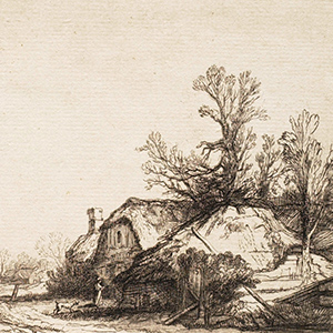 Cottage beside a Canal: A View of Diemen