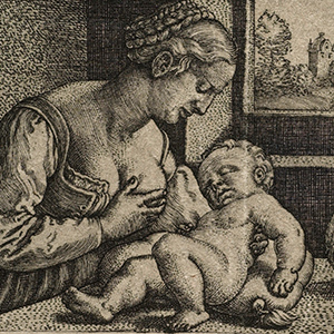 The Virgin with the Child and the Skull