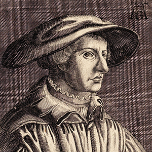Portrait of Heinrich Aldegrever, Age 28 Years