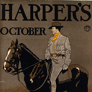 Mounted Policeman, October Harper's