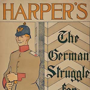 German Soldier, July Harper's