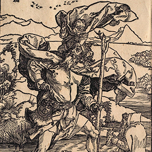 Saint Christopher with the Flight of Birds