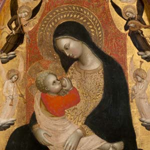 Virgin and Child with Music-Making Angels
