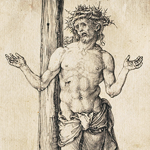 The Man of Sorrows with Arms Outstretched