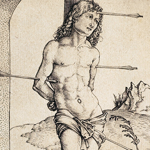 Saint Sebastian Bound to the Column