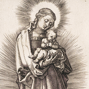 The Virgin and Child on the Crescent with a Diadem