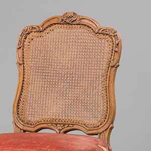 Chair (Chaise en Cabriolet) (one of pair)