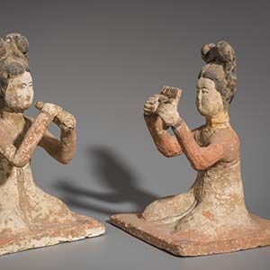 Pair of Mortuary Statuettes