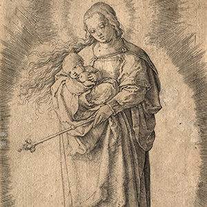 Virgin on a Crescent with a Sceptre