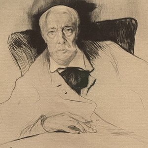 Portrait of Alfred Stevens