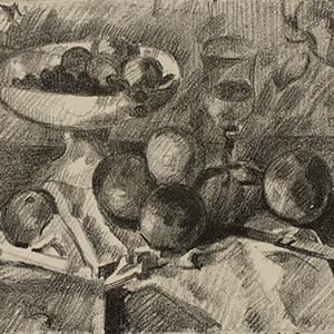 Still-Life by Cézanne