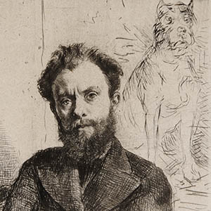 Portrait of Vicomte Ludovic Lepic (1839-1889)