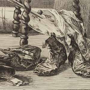 Souvenirs de voyage (Still-Life with Shoes)