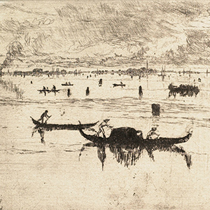 The Bathing Ground Where Whistler Practiced Diving