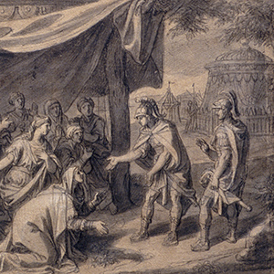 Alexander and the Family of Darius in a Landscape