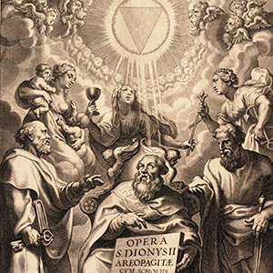 Frontispiece for Saint Dionysius Areopagite, Opera