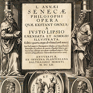Frontispiece for Seneca, Philosophical Works
