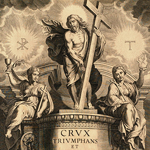 Frontispiece for Bosius, Triumphant and Glorious Cross, Antwerp