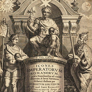 Frontispiece for Goltzius, Images of the Roman Emperors