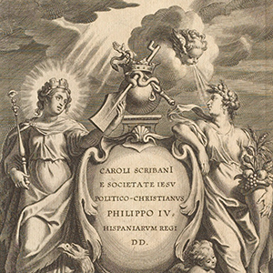 Frontispiece for Scribanius, Christian Politics, Antwerp