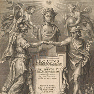 Frontispiece for Frederick de Marselaer, Legatus, Antwerp