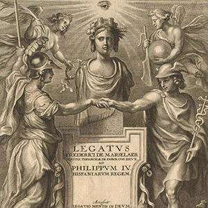 Frontispiece for Frederick de Marselaer, Legatus, Antwerp