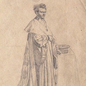 Study for a Portrait of Jacques-André Mesnard, Presiding Magistrate of the Cour de Cassation (1792-1858)