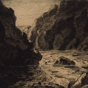 A Cove with Rocky Cliffs