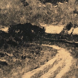 Landscape with Winding Road