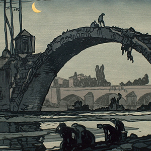 Night: The Ruined Bridge