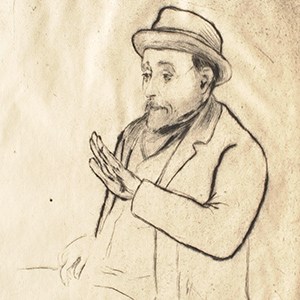 Portrait of Edgar Degas