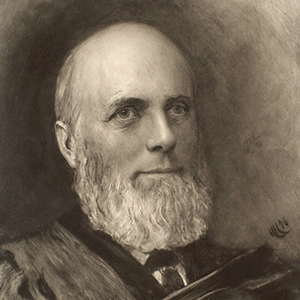 Portrait of a Bearded Man in Academic Robe
