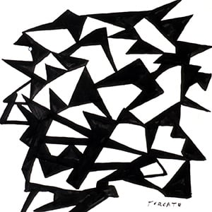 Abstract—Triangles in Black and White